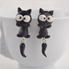 Cute Animal Cat Fox Women Earrings